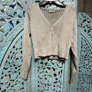 Arizona Jean Company Gray Ribbed Set